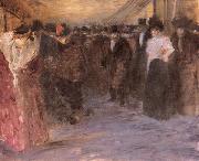 Jean-Louis Forain Music Hall oil on canvas